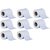 Brow Toilet Paper Roll 4 Ply 8 Rolls 120 Pulls Bright White Toilet Paper Roll (4 Ply, 120 Sheets)