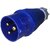 Brow Industrial Plug Ip 44 Single Phase 32A3Pplug Three Pin Plug (Blue)