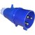 Brow Industrial Plug Ip 44 Single Phase 32A3Pplug Three Pin Plug (Blue)