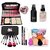 NewClick 6155 Makeup Kit with 7 Black Makeup Brushes 6in1 Makeup Sponges Matte Fixer Primer 36H and Eyelashes - (Pack of 18)