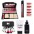 NewClick Fashion 6155 Multicolour Makeup Kit with 7 Black Makeup Brushes Matte Fixer Makeup Base Primer and Matte Lipstick - (Pack of 11)