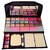 NewClick Fashion 6155 Multicolour Makeup Kit with 7 Black Makeup Brushes Matte Fixer Makeup Base Primer and Matte Lipstick - (Pack of 11)