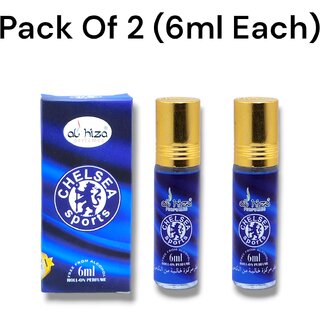                       Al hiza Sports perfumes Roll-on 6ml (Pack of 2)                                              
