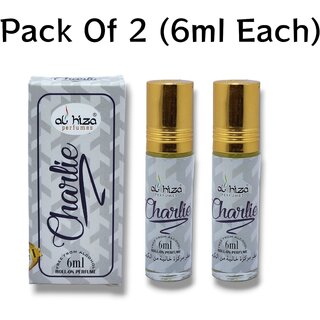                       Al hiza Charlie perfumes Roll-on 6ml (Pack of 2)                                              