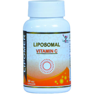                       LIPOMER Liposomal Vitamin C supplements capsules, Liposomal Encapsulation Technology, High Absorption Ascorbic Acid (60                                              