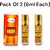 Al hiza Noora perfumes Roll-on 6ml (Pack of 2)