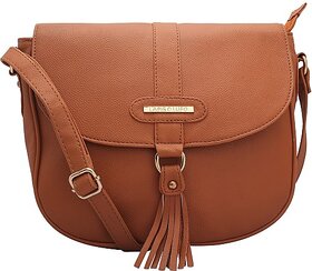 Tan Women Sling Bag - Extra Large