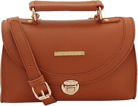 Tan Women Sling Bag - Medium