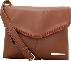 Tan Women Sling Bag - Medium