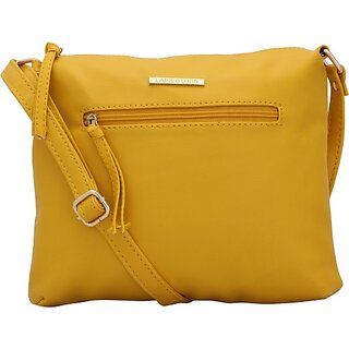                       Yellow Women Sling Bag - Extra Large                                              