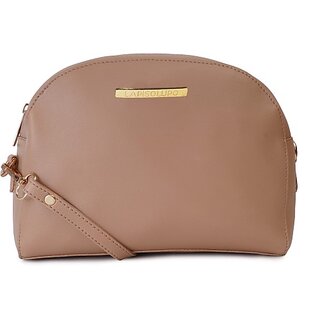                       Beige Women Sling Bag - Medium                                              