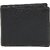 Men Casual Black Genuine Leather Wallet (9 Card Slots)