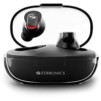 Zebronics Zeb-Sound Bomb N2 Tws In Ear Earbuds With 50Ms Low Latency Gaming Enc Voice Assistant Flash Connect Splash Proof Bluetooth 5.2 Up To 12H Backup Call Function And Type C (Black)