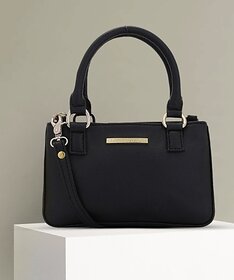 Women Black Hand-Held Bag - Mini