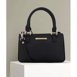 Women Black Hand-Held Bag - Mini