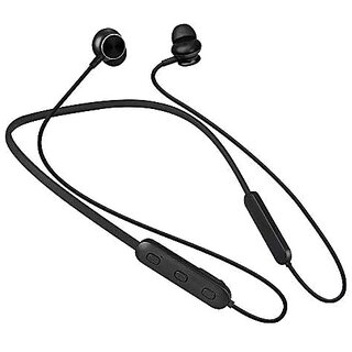                       Zebronics Zeb-Slinger In Ear Wireless Neckband Earphone Supporting Bluetooth 5.0 Up To 12 Hours Playback Voice Assistant For All Iphones/Smartphones/Tablets (Black)                                              
