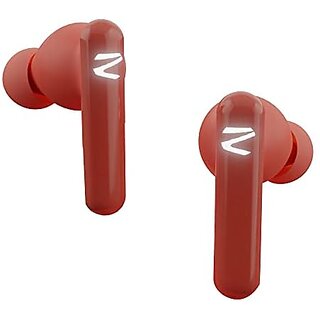                       Zebronics Sound Bomb G1 Gaming Bluetooth True Wireless Stereo In Ear Earbuds 50Ms Low Latency Aac Support Flash Connect Deep Bass Splash Proof Voice Assistant Bt V5.0 With Mic (Red)                                              
