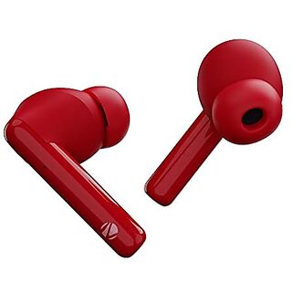                       Zebronics Zeb-Sound Bomb 5 Tws Up To 22H Backup Type C Flash Connect Splash Proof Voice Assistant Touch V5.0 Bluetooth Truly Wireless In Ear Earbuds With Mic (Red) (Zeb-Sound Bomb 5 (Red))                                              