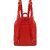 Small 9 L Backpack Vegan Leather Women Backpack (Llbp0024Rd Red) (Red)