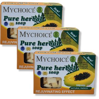 Mychoice Pure Herbal Soap 100g (Pack of 3)