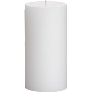 GOZZTOM Piller Candles Smoke Less for Party and Event Decoration Non-Scented White (2X3 Inch) - Pack Of 1