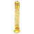 Royal Overseas Iron Agarbatti Stand/Incense Holder with Crystal 31.75x 7.90 cm (Golden)