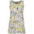 Girls Light Green AOP Printed Dress