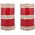Lucky Jewellery Red Punjabi Chura Bridal Wedding Bangle Set For Women (760-M1C1-LJ158-R22)