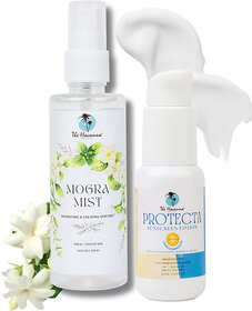 The Havanna Mogra Mist  Protecta Sunscreen Lotion All Skin Types 50 ML Pack Of 2
