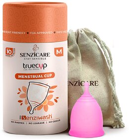 Senzicare Truecup Medium Reusable Menstrual Cup for Women