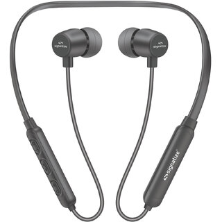                       SIGNATIZE Bluetooth Wireless in-Ear Neckband with Mic, 17 Hours Playtime,Earphones with Bluetooth-SZ-1063                                              