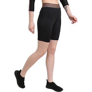 Best Data - Not - Present Ninq Solid Women Black Tights 2025 at ShopCircuit | ONDC