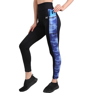                       Ninq Printed Women Multicolor Tights                                              