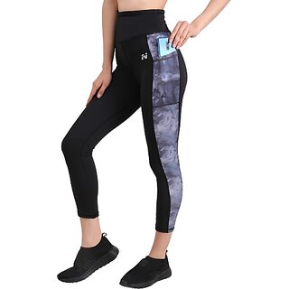                       Ninq Printed Women Multicolor Tights                                              