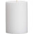 GOZZTOM Piller Candles Smoke Less for Party and Event Decoration Non-Scented White (2X2 Inch) - Pack Of 1