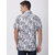 Zeal G White Half Sleeve Shirts for Men Cotton Printed Regular Fit Casual