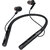 SIGNATIZE Neckband Bluetooth Headphones Wireless Earbuds TF Card Support with Microphone SZ-1075 Black