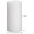 GOZZTOM Piller Candles Smoke Less for Party and Event Decoration Non-Scented White (2X3 Inch) - Pack Of 4