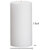 GOZZTOM Piller Candles Smoke Less for Party and Event Decoration Non-Scented White (2X3 Inch) - Pack Of 6