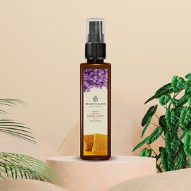 BEAUTY-N-EARTH Honey Lavender Face Mist, 100ml | honey + lavender | face mist spray | face toner for oily skin
