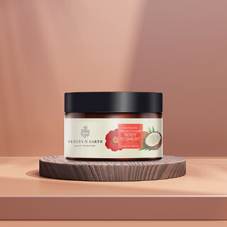 BEAUTY-N-EARTH Camelia Coconut Flakes Body Yogurt,100ml Best skin brightening cream Body cream for women and men BEAUTY-N-EARTH Camelia Coconut Flakes Body Yogurt,100ml Best skin brightening cream Body cream for women and men
