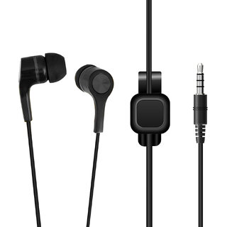                      SIGNATIZE Audio Wired in Ear Earphones with Built in Mic, 10 mm Driver, Powerful bass and Clear Sound-SZ-1015                                              
