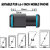 Signatize  Mobile Holder  Handlebar Phone Clip Stand  360 Degree Rotation 3.5 to 7 Inches Mobile Phone