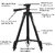 SIGNATIZE Tripod For DSLR, Camera Operating Height 5.57 Feet  Maximum Load Capacity up to 4.5kg   SZ-9025