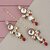 LUCKY JEWELLERY Designer Back Meena Gold Plated Kundan Multicolor Tika Earring Set for Girls  women (408-J5E2K-1839-MT)