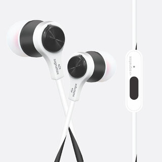                       SIGNATIZE Wired Dynamic Bass Stereo Earphone with Mic and Music Control Headphone with HD Sound, in Earphones-SZ-1022                                              
