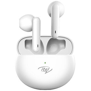 itel T1 NEO Bluetooth Headset  (White, True Wireless)