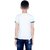 One Sky Boys Solid, Colorblock Pure Cotton T Shirt (White, Pack Of 1)