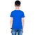 One Sky Boys Typography Pure Cotton T Shirt (Blue, Pack Of 1)