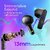 PTron Bassbuds B11 with 13mm Driver, Stereo Calls, 28Hrs Playback Bluetooth Headset  (Black, In the Ear)